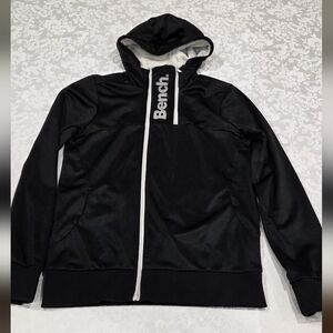 Bench Black Zip-Up Hoodie